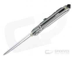 Chris Reeve Small Sebenza 31 Tanto Stonewashed Magnacut Macassar Ebony Titanium Folder -EDC (Every Day Carry) Shop s31 1134 3