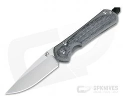 Chris Reeve Small Sebenza 31 Stonewashed S45VN Black Canvas Micarta Inlay Folding Knife
