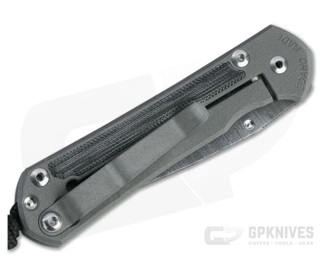 Chris Reeve Small Sebenza 31 Ladder Damascus Black Micarta Inlay Folder 005 4 Chris Reeve Small Sebenza 31 Ladder Damascus Black Micarta Inlay Folder 005 - Image 2