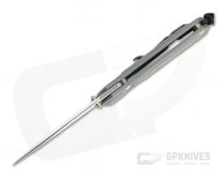 Chris Reeve Small Sebenza 31 S45VN Gold Double Lugs Natural Micarta Inlay Folding Knife -EDC (Every Day Carry) Shop s31 1212 001 3