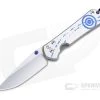 Chris Reeve Small Sebenza 31 S45VN Unique Graphic Titanium Folding Knife 009 -EDC (Every Day Carry) Shop s31 1400 009 1