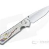 Chris Reeve Small Sebenza 31 Left Handed S45VN Unique Graphic Titanium Folding Knife 001 -EDC (Every Day Carry) Shop s31 1401 001 1