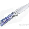 Chris Reeve Small Sebenza 31 Left Handed S45VN Unique Graphic Titanium Folding Knife -EDC (Every Day Carry) Shop s31 1401 1