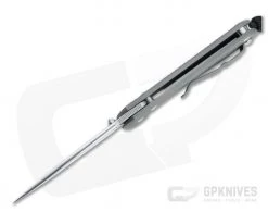 Chris Reeve Small Sebenza 31 Left Handed S45VN Unique Graphic Titanium Folding Knife -EDC (Every Day Carry) Shop s31 1401 3