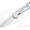 Chris Reeve Small Sebenza 31 S45VN Unique Graphic Triple Mosaic Opal Titanium Folding Knife 004 -EDC (Every Day Carry) Shop s31 1408 004 1