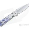 Chris Reeve Left Handed Small Sebenza 31 S45VN Hematite Unique Graphic Folder 001 -EDC (Every Day Carry) Shop s31 1409 001 1