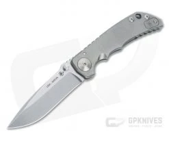 Spartan Blades Harsey Folder Stonewashed S45VN Titanium Folder SF5-SW