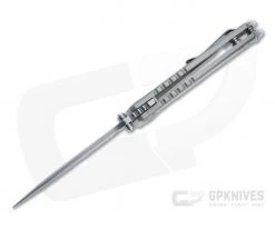 Spartan Blades Harsey Folder Stonewashed S45VN Titanium Folder SF5-SW -EDC (Every Day Carry) Shop sf5 sw 1 3