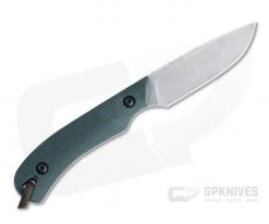 Smith & Sons Axiom V2 Stonewashed AEB-L Forest Green G10 EDC Fixed Blade -EDC (Every Day Carry) Shop sm18203 3