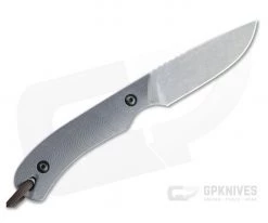 Smith & Sons Axiom V2 Stonewashed AEB-L Gray G10 EDC Fixed Blade -EDC (Every Day Carry) Shop sm18206 3