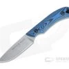Smith & Sons Axiom V2 Stonewashed AEB-L Blue/Black G10 EDC Fixed Blade -EDC (Every Day Carry) Shop sm18207 1