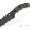 TOPS Sheep Creek Rough Terrain Black 154CM Green Canvas Fixed Blade SPCK-01 -EDC (Every Day Carry) Shop spck 01 1 1