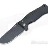 LionSteel SR-1 Integral Aluminum Folder Black MilSpec D2 Blade -EDC (Every Day Carry) Shop sr1a bb 4