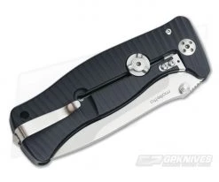 LionSteel SR-1 Integral Folder Black Aluminum -EDC (Every Day Carry) Shop sr1a bs 2