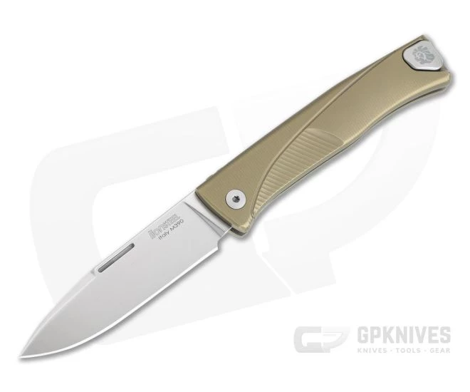 LionSteel Thrill Integral Bronze Titanium Slip Joint H.WAYL Hidden Clip M390 TL-BR 3 LionSteel Thrill Integral Bronze Titanium Slip Joint H.WAYL Hidden Clip M390 TL-BR