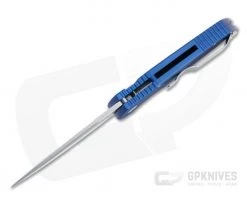 Protech Tactical Response 3 Left Hand Automatic Stonewashed 154CM Grooved Blue Folder TR-3-L-1-BLUE -EDC (Every Day Carry) Shop tr 3 l 1 blue 3