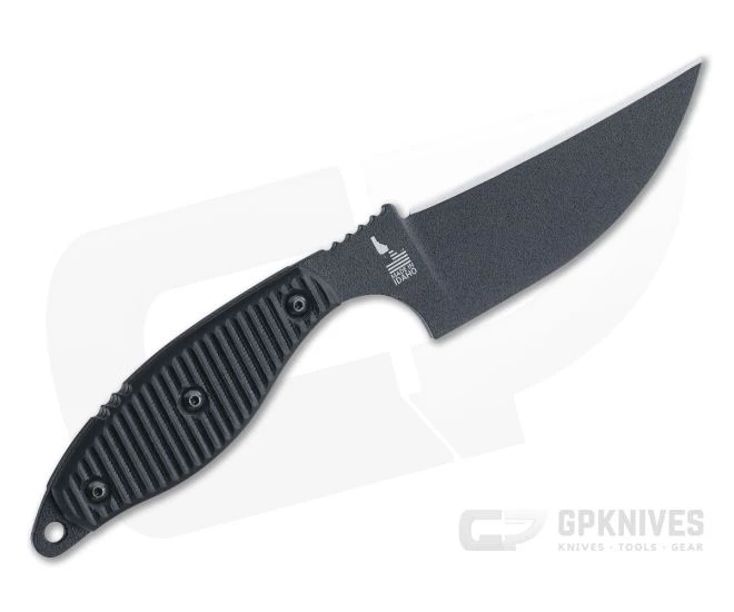 TOPS Knives Unzipper 1095 Black G10 Reverse Edge Pikal Fixed Blade UNZ-01 5 TOPS Knives Unzipper 1095 Black G10 Reverse Edge Pikal Fixed Blade UNZ-01 - Image 3