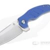 Kizer Vanguard Mini Sheepdog C01C Satin 154CM Blue G10 Liner Lock Flipper V3488C3 -EDC (Every Day Carry) Shop v3488c3 1