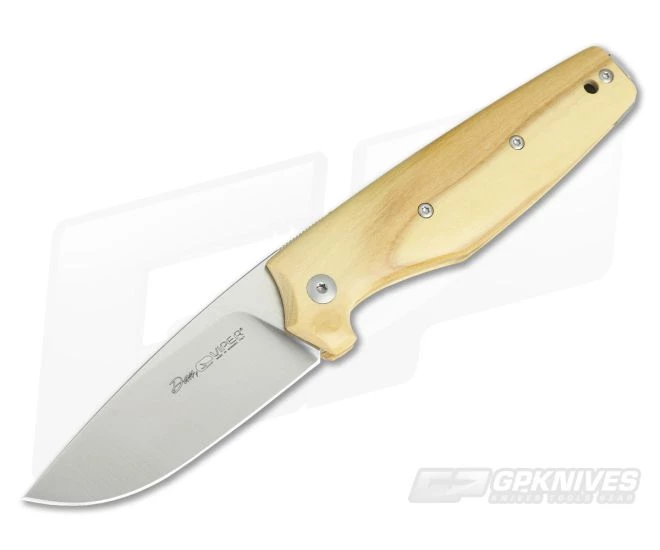 Viper Dan 1 Olive Wood N690 Slip Joint V5928UL 3 Viper Dan 1 Olive Wood N690 Slip Joint V5928UL
