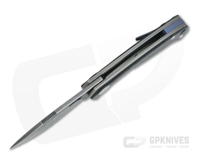 Viper Lille Black Stonewashed M390 Titanium Liner Lock Flipper Carbon Fiber Overlay V5963TIFC 5 Viper Lille Black Stonewashed M390 Titanium Liner Lock Flipper Carbon Fiber Overlay V5963TIFC - Image 3