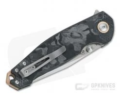 Viper Katla Vox Design 3D Marbled Carbon Fiber Satin M390 Liner Lock Flipper V5980FCM3D -EDC (Every Day Carry) Shop v5980fcm3d 2