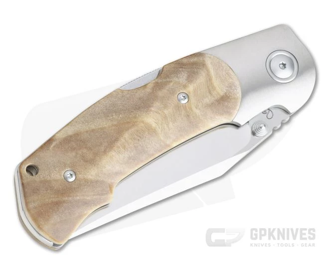 Viper Turn Bolstered Flamed Poplar Wood Satin M390 Advanced Back Lock Folder V5986PI 4 Viper Turn Bolstered Flamed Poplar Wood Satin M390 Advanced Back Lock Folder V5986PI - Image 2