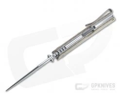 Viper Turn Natural Canvas Micarta Satin M390 Advanced Back Lock Folder V5988CN -EDC (Every Day Carry) Shop v5988cn 3