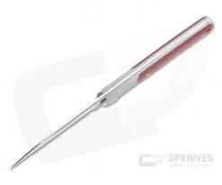 Viper Hug Thiel Design Satin M390 One Bolster Red G10 Slip Joint Knife V5992GR -EDC (Every Day Carry) Shop v5992gr 3