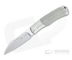 Viper Hug Thiel Design Satin M390 Two Bolsters Green Micarta Slip Joint Knife V5994CG