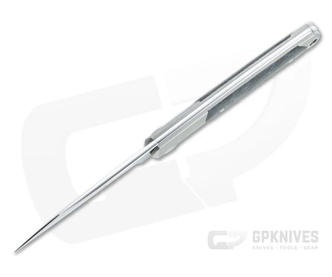 Viper Hug Thiel Design Satin M390 Two Bolsters Dark Matter Blue Carbon Fiber Slip Joint Knife V5994FCB 5 Viper Hug Thiel Design Satin M390 Two Bolsters Dark Matter Blue Carbon Fiber Slip Joint Knife V5994FCB - Image 3