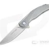 Viper x Anso Orso 2 Flipper Satin LO-QPM 20-4 Stonewashed 3D Titanium Folder V5996TI3D
