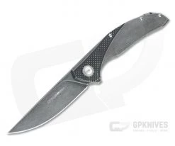 Viper x Anso Orso 2 Flipper Dark Stonewashed LO-QPM 20-4 3D Titanium Folder V5997TI3D