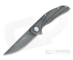 Viper x Anso Orso 2 Flipper Dark Stonewashed LO-QPM 20-4 Titanium Folder V5997TI