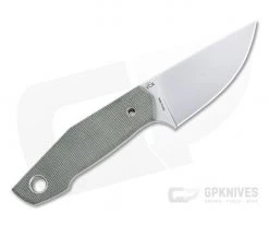 Viper Vox Koi Stonewashed N690 Green Canvas Micarta Fixed Blade VT4009CV -EDC (Every Day Carry) Shop vt4009cv 3