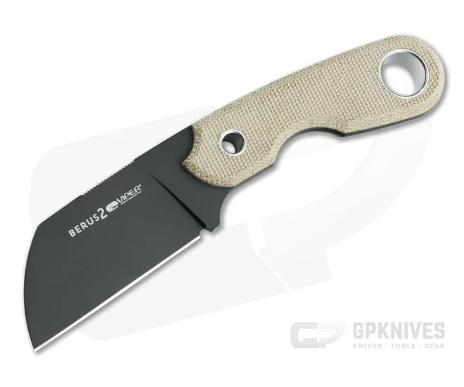 Viper Berus 2 Rumici Sheepsfoot PVD M390 Natural Canvas Micarta Fixed Blade VT4014DCN 3 Viper Berus 2 Rumici Sheepsfoot PVD M390 Natural Canvas Micarta Fixed Blade VT4014DCN