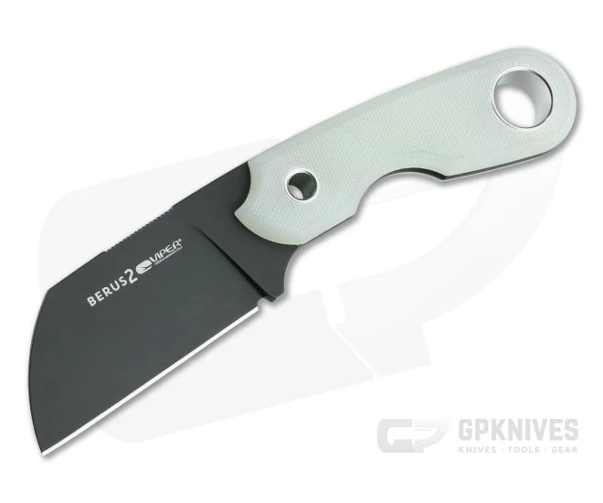 Viper Berus 2 Rumici Sheepsfoot PVD M390 Jade G10 Fixed Blade VT4014DGJ 3 Viper Berus 2 Rumici Sheepsfoot PVD M390 Jade G10 Fixed Blade VT4014DGJ