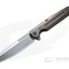WE Knives Reiver Cleaver Flipper LTD Blasted S35VN Bronze Titanium Folder WE16020-3 -EDC (Every Day Carry) Shop we16020 3 1