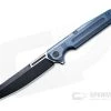 WE Knives Reiver Cleaver Flipper LTD Two-Tone S35VN Blue Titanium Folder WE16020-4 -EDC (Every Day Carry) Shop we16020 4 1