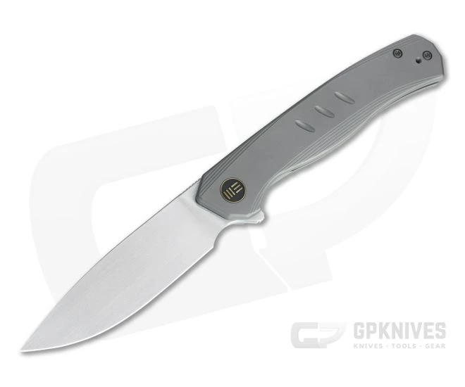 WE Knives Seer LTD Hand Rubbed Satin 20CV Gray Titanium Frame Lock Flipper WE20015-3 3 WE Knives Seer LTD Hand Rubbed Satin 20CV Gray Titanium Frame Lock Flipper WE20015-3