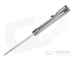 WE Knives Seer LTD Hand Rubbed Satin 20CV Gray Titanium Frame Lock Flipper WE20015-3 7 WE Knives Seer LTD Hand Rubbed Satin 20CV Gray Titanium Frame Lock Flipper WE20015-3 -EDC (Every Day Carry) Shop we20015 3 3