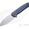 WE Knives Shakan Flipper LTD Blasted 20CV Blue Satin Polished Patterned Titanium Folder WE20052C-1 -EDC (Every Day Carry) Shop we20052c 1 2